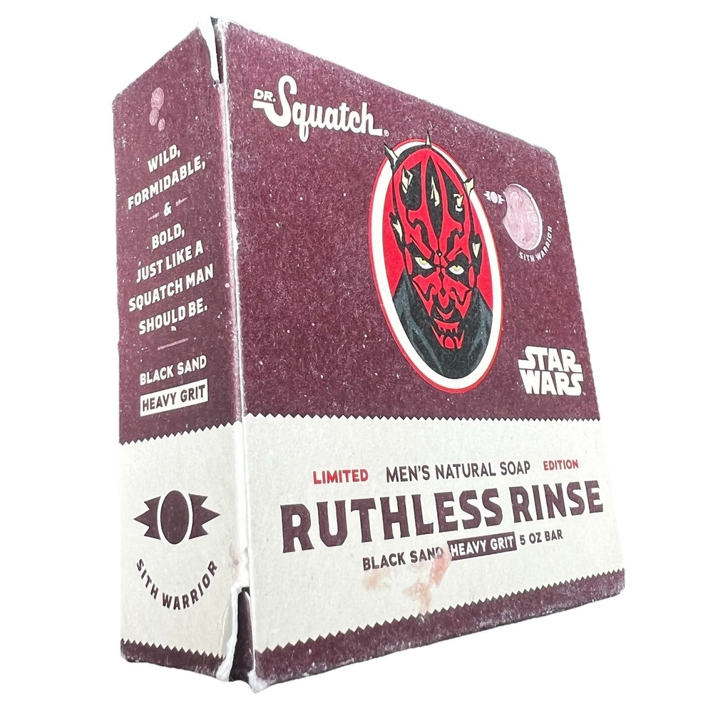Dr Squatch Star Wars Collection One Luke Obi Wan Maul Kylo Limited Edition 4 Set - Picture 5 of 10